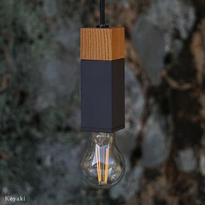 ふるさと納税 瑞浪市 CTSH LIGHT. ペンダントライト SQUARE[Keyaki×パーカーライジングE26]