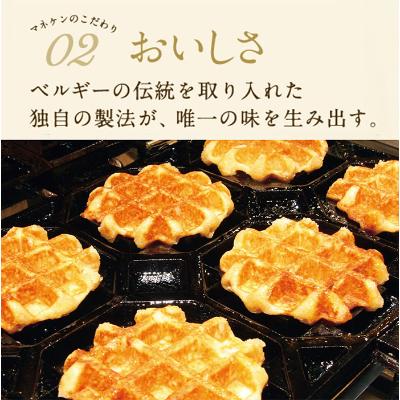 ふるさと納税 尼崎市 【冷凍便】マネケン ベルギーワッフル 定番3種お