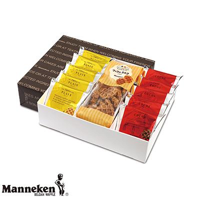 ふるさと納税 尼崎市 マネケン ベルギーワッフル ワッフルラスク入り