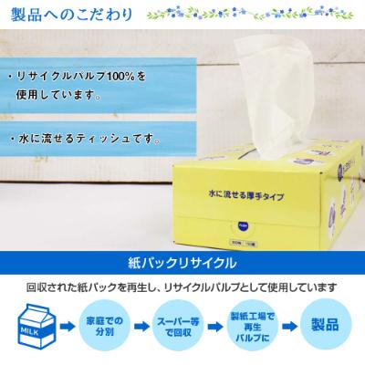 ふるさと納税 倶知安町 北海道産 とけまるくんティッシュ20箱とけまるくん ポケットティッシュ 120個 大容量セット|y-sf|03