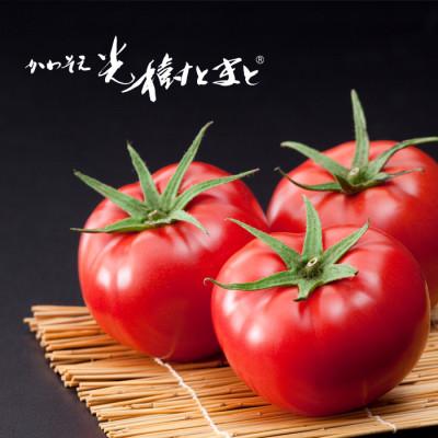 ふるさと納税 佐賀市 光樹とまとを使った100%ジュース(500ml2本)の画像