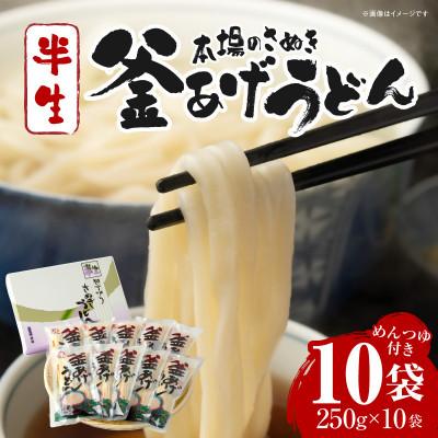ふるさと納税 三木町 藤麺 釜あげうどん半生10袋入