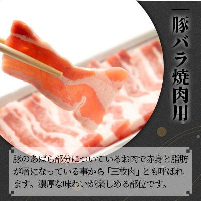 ふるさと納税 美郷町 宮崎県産豚バラ焼肉用 1.8kg(300g×6袋)｜y-sf｜02