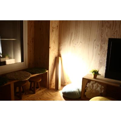 ふるさと納税 栗山町 北海道育ちの木材を使った宮大工特製「PURE WOOD LASER LIGHT 600」