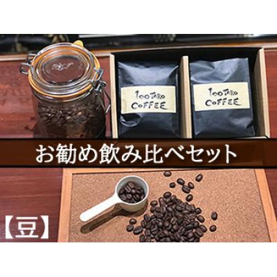 ふるさと納税 隠岐の島町 自家焙煎コーヒー店「100TARO COFFEE」オーナーお勧めの飲み比べセット 1203