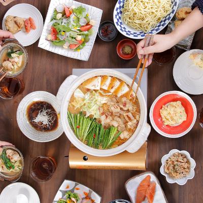 ふるさと納税 中間市 (訳あり)なんと!牛もつ1,000g付き!?博多若杉牛もつ鍋セット2人前×5回分(あご出汁醤油味)|y-sf|03