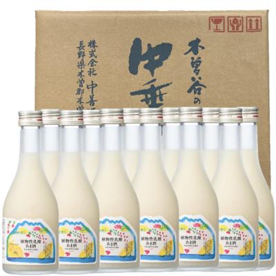 ふるさと納税 木曽町 中乗さん 植物性乳酸あま酒300ml×12本セットの画像