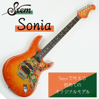 ふるさと納税 尼崎市 [カラーオーダー可能!]Stem Sonia [エレキギター]Sago