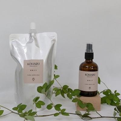 ふるさと納税 丹波市 [クロモジ芳香蒸留水]姫黒文字フローラルウォーター100mlと詰替パック500mlセット　丹波里山産 