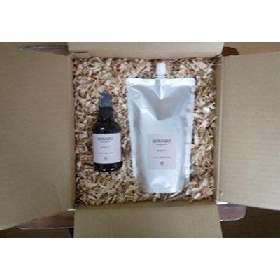 ふるさと納税 丹波市 [クロモジ芳香蒸留水]姫黒文字フローラルウォーター100mlと詰替パック500mlセット　丹波里山産 