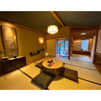 【2026年1月8日以降の発送予定】 ふるさと納税 北広島町 北広島町長笹の山あいで優雅で優美な夜を。樂山ペア宿泊券 フレンチディナーコース付き 【HO2414534580】(88000円)