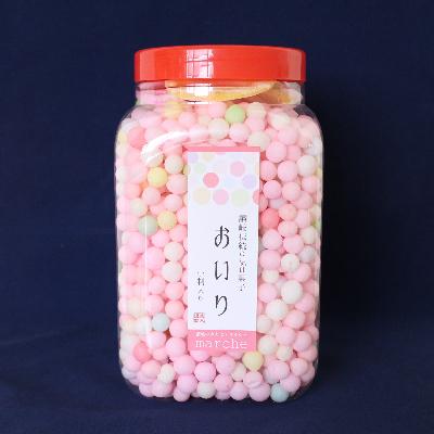 ふるさと納税 三豊市 香川伝統菓子「おいり」大容量ボトル入り　約150g(約3000cc)+小判型おいり6枚