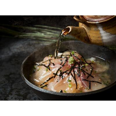 ふるさと納税 牛久市 [1952年創業 鮮魚の小林]鮨屋の一番だしの天然鯛茶漬け