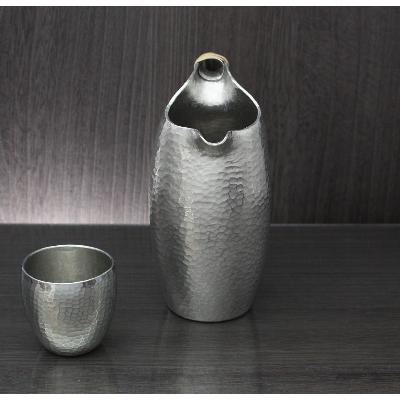 ふるさと納税 弥彦村 百年物語 純錫 ちろり 手作り 日本酒 贈答品 桐箱入り 新潟県 弥彦村_1