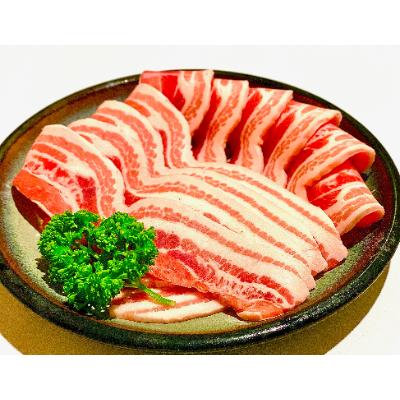 ふるさと納税 森町 北海道 駒ヶ岳ポーク 豚バラ 1.2kg (400g×3)焼肉・サムギョプサルなど