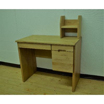 ふるさと納税 大川市 ＜しっかり収納一体型デスク＞レグル90デスク・上棚2点セット/アルダー/机/大川家具