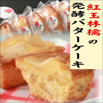 ふるさと納税 十和田市 紅玉林檎の発酵バターケーキ 5個入れ