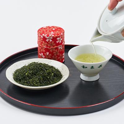 ふるさと納税 和束町 和束茶ギフトセット(松) 玉露150g×1袋、特上煎茶150g×1袋 上香園の画像