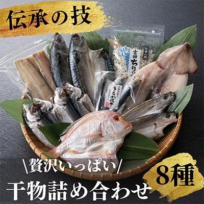 9100円 人気ブランドの新作 ふるさと納税 門川町 みずなが水産伝承の技ひもの詰合せ 8種 タイ開 アジ開 イカ一夜干 ちりめんなど
