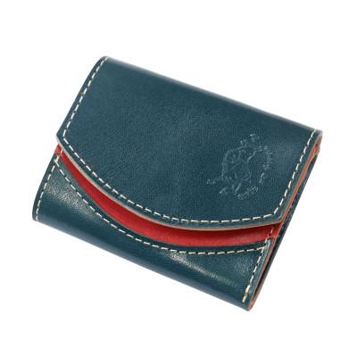 ふるさと納税 茨木市 [ちゃんと地球に還る革]クアトロガッツ ミニ財布 小さいふ。ペケーニョ フレンチトースト栃木レザー