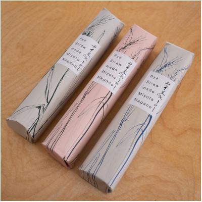 ふるさと納税 御代田町 ライ麦ストロー30本×3個セット