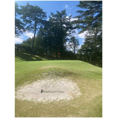 ふるさと納税 鳴沢村 富士赤松ゴルフコース土日祝日食事付プレー券1名様