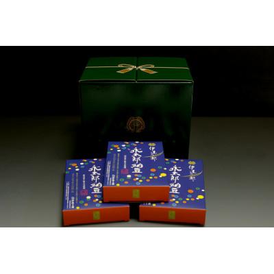 ふるさと納税 宮城県 経木手包み小粒納豆90g10箱(無添加味つゆ、からし、宮城の手造り海水塩付き)の画像