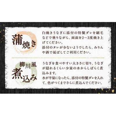 ふるさと納税 柳川市 朝焼きうなぎ 4尾入 約150g×4 合計約600g タレ・山椒各6袋|y-sf|04