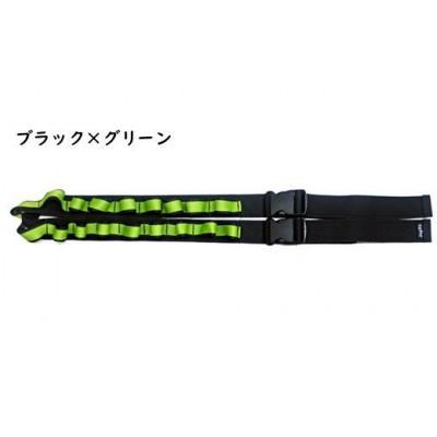 ふるさと納税 羽咋市 【ブラック×グリーン】oxtos デイジーチェーン ハンギングベルト38(1本)