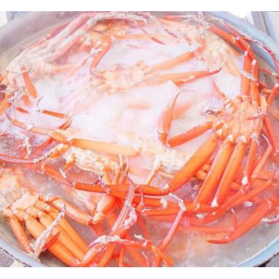 ふるさと納税 射水市 【富山県新湊産】 ボイル紅ズワイ蟹姿(約600g)×2杯|y-sf|03