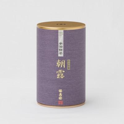 ふるさと納税 木津川市 福寿園 宇治かぶせ茶朝露 110g缶