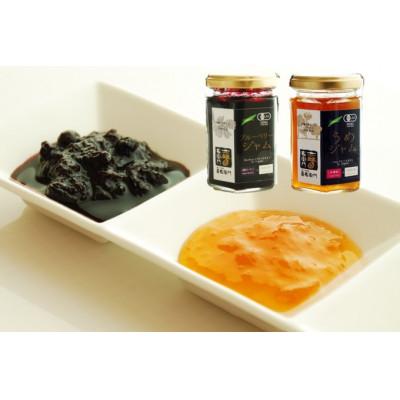 ふるさと納税 宇治田原町 京都・喜右衛門「有機ブルーベリージャム(150g×2)と有機うめジャム(150g×1)」のセット