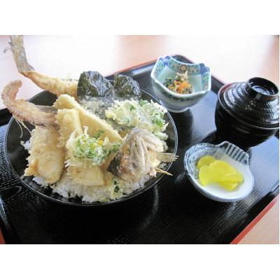 ふるさと納税 那賀町 もみじ川温泉ペア入浴&amp;食事券(あめご天丼)