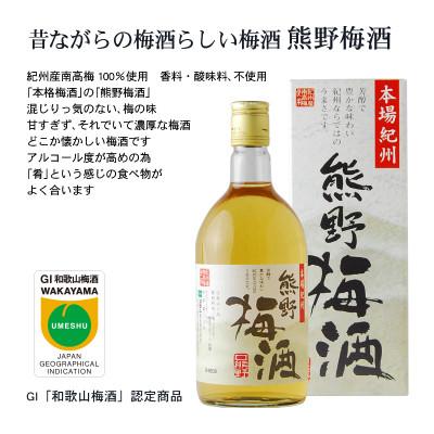 ふるさと納税 新宮市 【新宮市】熊野梅酒 6本セット_1