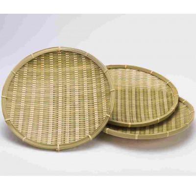 ふるさと納税 別府市 別府の伝統工芸竹細工 青竹丸ザル30cm 3枚組 [山下工芸]