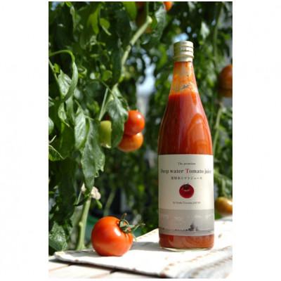 ふるさと納税 小矢部市 濃厚で甘い深層水トマトジュース大瓶2本セット[無塩無添加]