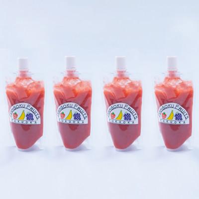 ふるさと納税 大牟田市 [2026年4月以降順次発送]福岡産濃厚あまおうフルーツソース280g×4袋(大牟田市)