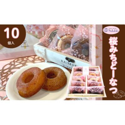 ふるさと納税 秦野市 桜みちどーなつ　10個入り