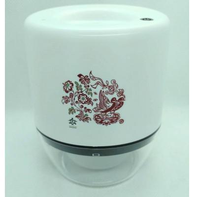 ふるさと納税 王寺町 アルコール除菌ディスペンサー、リキッドジェットミニ(天平文様デザイン鴛鴦)