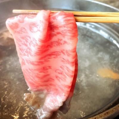 ふるさと納税 朝倉市 [A5A4等級使用]博多和牛ロース薄切り肉350g(朝倉市)