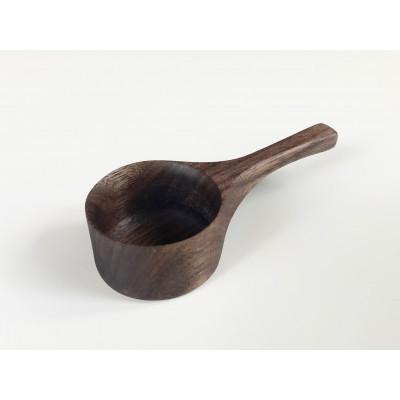 ふるさと納税 茂原市 ブラックウォルナットのコーヒーメジャースプーン10g　木製【WOOD STUDIO KUZE’S】