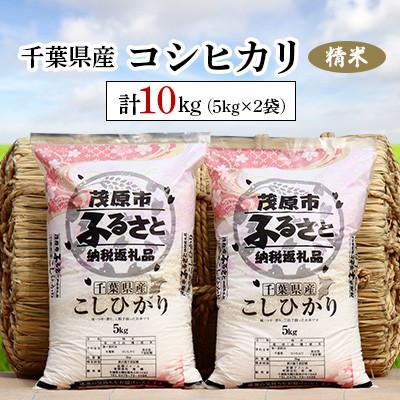 ふるさと納税 茂原市 令和7年産 千葉県産コシヒカリ 精米 10kg(5kg×2袋