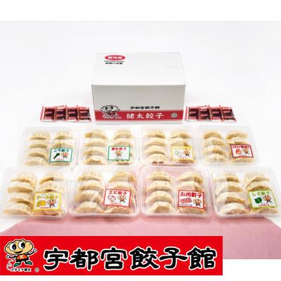 ふるさと納税 宇都宮市 「宇都宮餃子館」食べ比べ8色セット