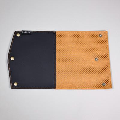 ふるさと納税 浜松市 Sobagni　CB缶カバー　ブラウン_1