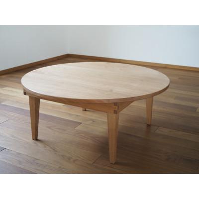 ふるさと納税 川越市 【UMEBACHI FURNITURE】 クルミの食台 差しわたし76珊 折り畳み 国産材 お願いごと後生み出すこと 家具、インテリア-デスク、机-その他デスク、机