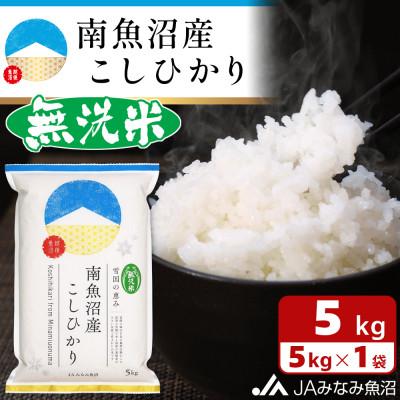 ふるさと納税 南魚沼市 [令和7年産]≪無洗米≫南魚沼産こしひかり 精米 5kg