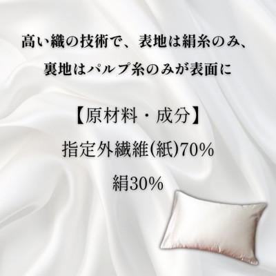 ふるさと納税 与謝野町 洗える抗菌シルク和紙 枕カバー 1枚　肌にやさしい、美容・ヘアケアにぴったり 【高島屋選定品】_3