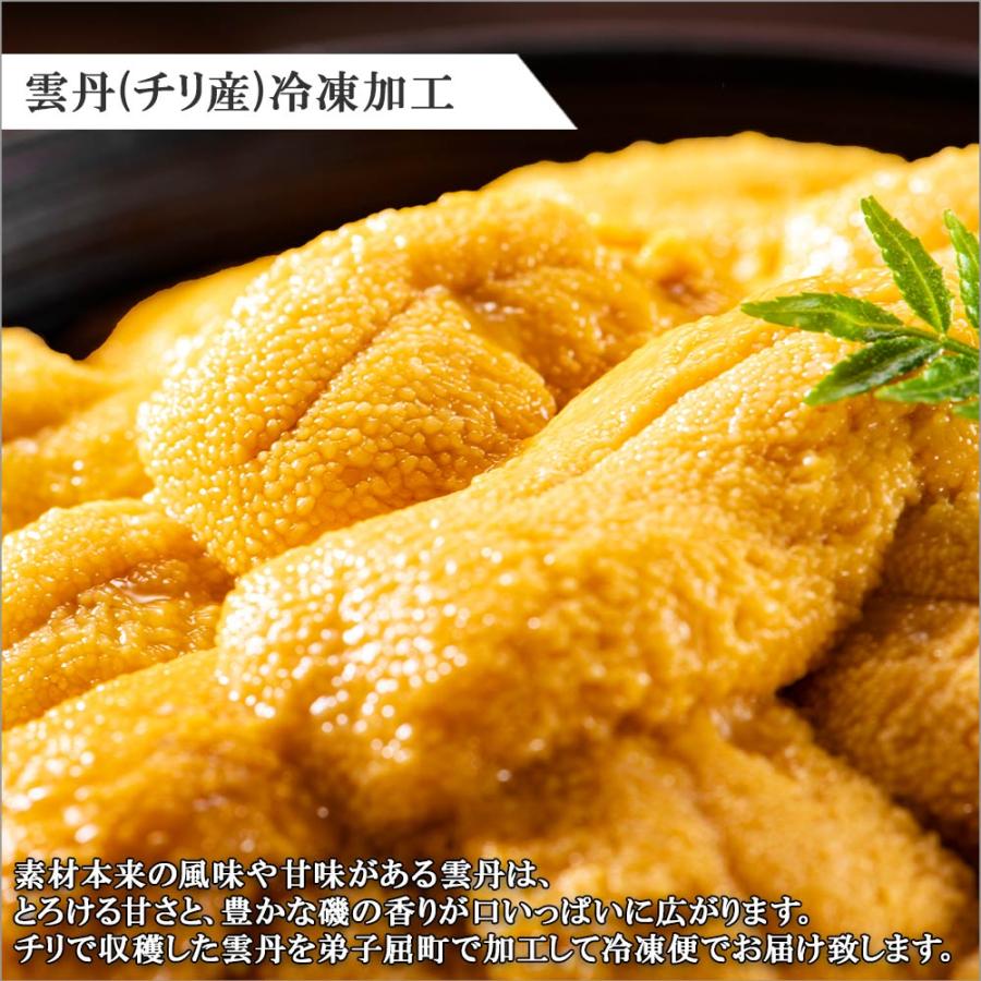 ふるさと納税 弟子屈町 ウニ 100g 鱒いくら醤油漬け 100g ホタテ 100g 海鮮丼 北海道 弟子屈 1749｜y-sf｜02