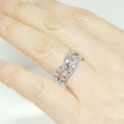 【新品訳あり】 ふるさと納税 甲府市 PT900プラチナダイヤリング( 蛇・スネークデザイン)【11号】KN25 【C3018134113】(110000円)