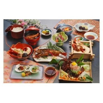 ふるさと納税 伊勢市 割烹大喜の「伊勢えび尽くしコース」ペアお食事券　108